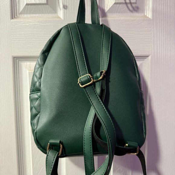 Hot Topic Harry Potter Slytherin Quilted Mini Backpack - Picture 5 of 6